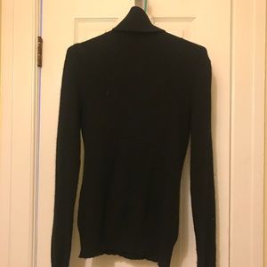 Black Cashmere Turtleneck
